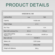 Load image into Gallery viewer, WISDOM KL13M