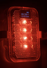 Load image into Gallery viewer, Wisdom Pharos 7 Personal Safety Strobe Light w/integrated clock. MSHA certified