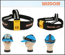 Load image into Gallery viewer, Wisdom Reflective Head Lamp Cap Lamp Strap Band