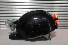 Load image into Gallery viewer, Wisdom Low Seam Hard Hat Black
