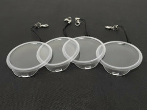 Set of Four (4) Wisdom Lamp Protective Lens Covers (Clear)